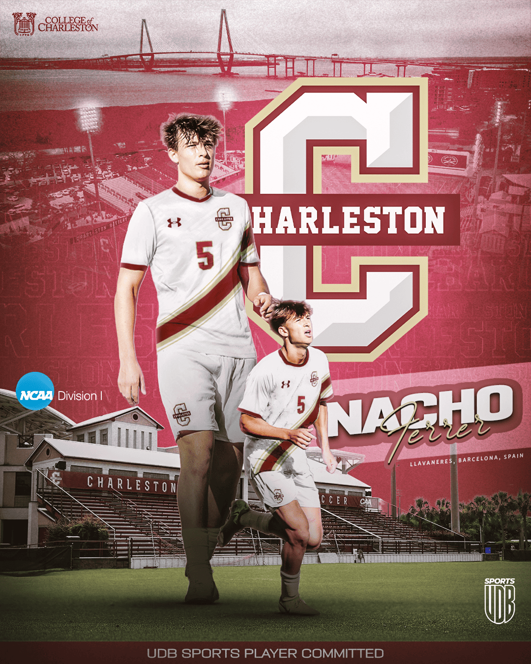 Nacho Ferrer - NCAA D1 (College of Charleston)